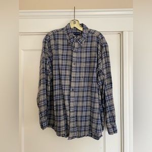 Blue Flannel Shirt - John Ashford